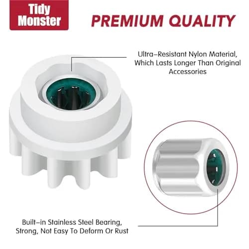 Tidy Monster Pedal Bearing Replacement for OCedar Mop Bucket 2 Pack | Easy Fix for Spin Mop System thumbnail 6