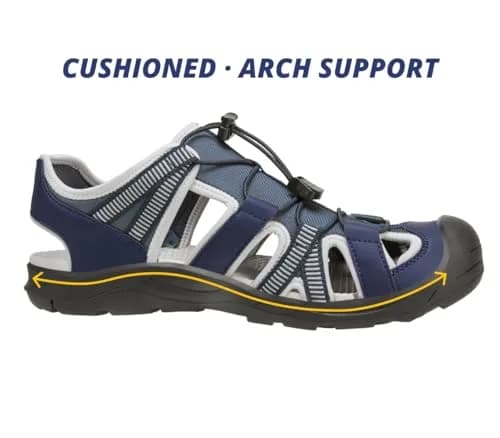 CAMEL CROWN Men's Waterproof Hiking Sandals 12.5 | Breathable & Durable Outdoor Water Sandals thumbnail 4