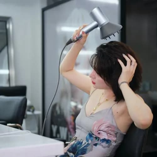 SEICHYGO 360° Rotating Diffuser Attachment Compatible with Laifen Swift Hair Dryer, White | Diffuses Air for Curly & Wavy Hair thumbnail 8