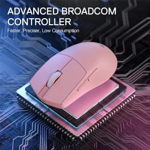 Redragon M916 Wireless Gaming Mouse 55G | 26K DPI, 5 Programmable Buttons, Ultra-Light, Ergonomic Design thumbnail 4