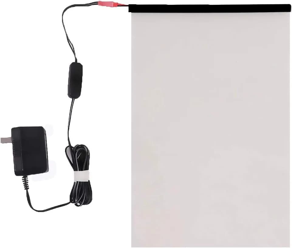 MEGICOLIM Switchable Smart Film PDLC Electronic Tint Glass Sticker 15cm x 30cm (6" x 11.8") | Instant Privacy & Projection Screen thumbnail 2