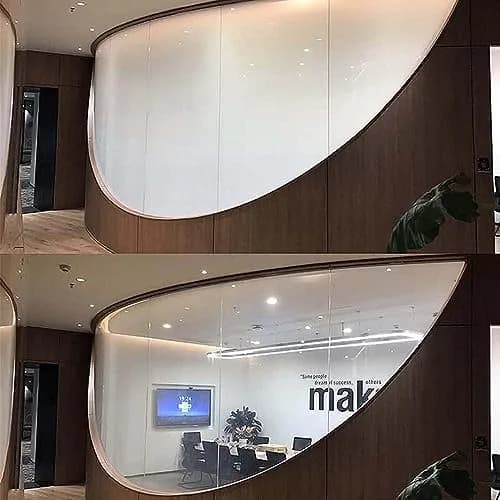 MEGICOLIM Switchable Smart Film PDLC Electronic Tint Glass Sticker 20.8cm x 30cm | Privacy Control & UV Protection thumbnail 3