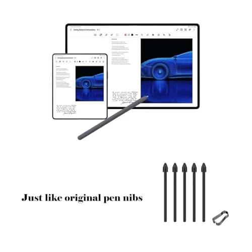 CaoXiong 5 Pcs Galaxy Tab S9 FE S Pen Tips | Titanium Alloy Durable Replacement for Samsung Galaxy Tab S9 FE Stylus thumbnail 4
