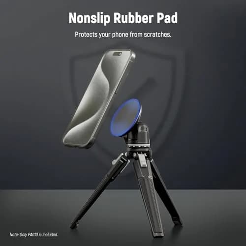 NEEWER Magnetic Phone Tripod Mount Adapter with Adhesive Ring for MagSafe iPhones | 59mm x 59mm x 7mm thumbnail 6