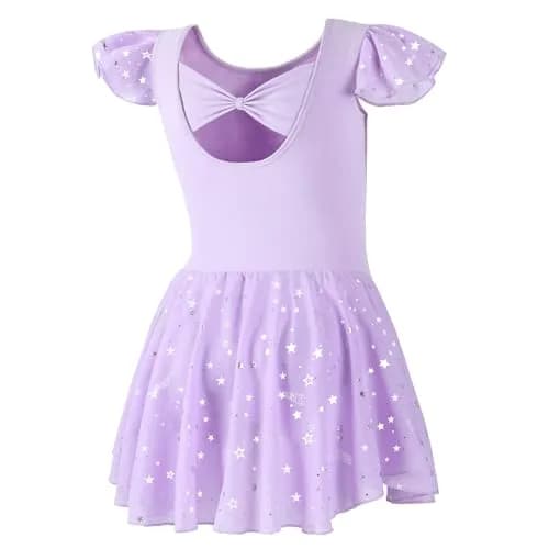 DIPUG Girls Dance Dress Ballet Leotards for Girls 2-12Y | Breathable, Elegant & Comfortable thumbnail 1