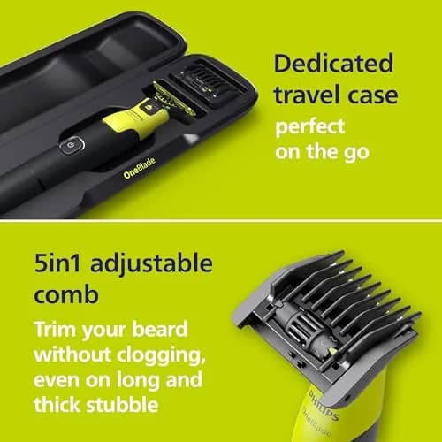 Norelco OneBlade 360 Face + Body Trimmer & Shaver with Connectivity | Wet & Dry, App Guidance, 5-Year Warranty thumbnail 7