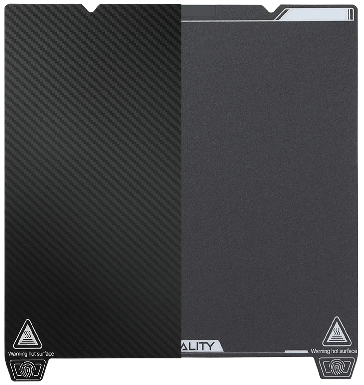 Creality K1 Max Build Plate Kit 315x310mm | Frosted PEI Surface, Magnetic Sticker for K1 Max & Ender 3 Series — PET+PEI 235*235mm