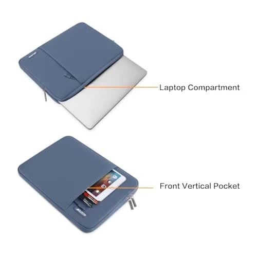 MOSISO Laptop Case 13.3 inch | Slim, Water-Resistant Sleeve with Pocket for MacBook & Surface thumbnail 2