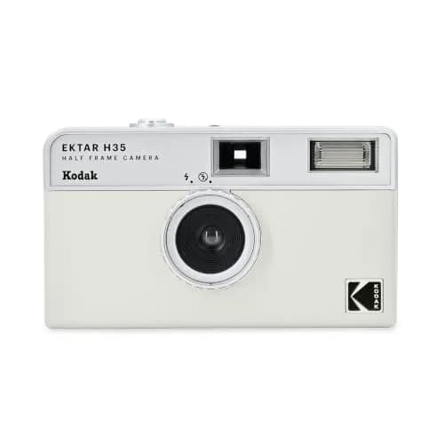 KODAK EKTAR H35 Half Frame Film Camera (Off-White, Single) | Reusable Analog Camera for 72+ Photos per Roll thumbnail 1