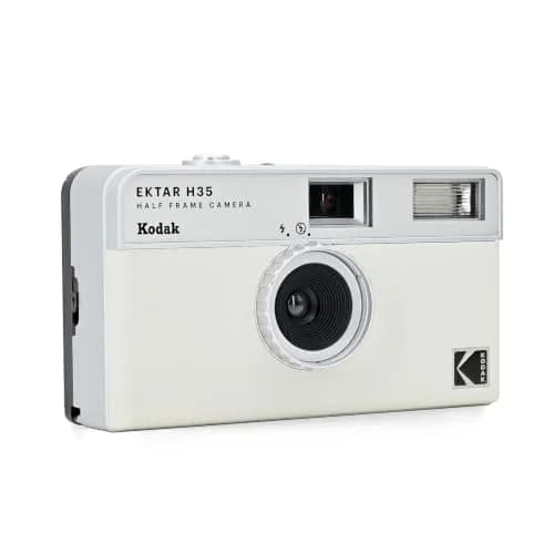 KODAK EKTAR H35 Half Frame Film Camera (Off-White, Single) | Reusable Analog Camera for 72+ Photos per Roll thumbnail 2