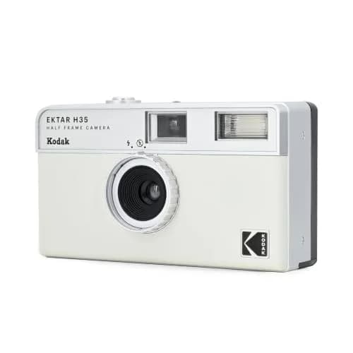 KODAK EKTAR H35 Half Frame Film Camera (Off-White, Single) | Reusable Analog Camera for 72+ Photos per Roll thumbnail 3