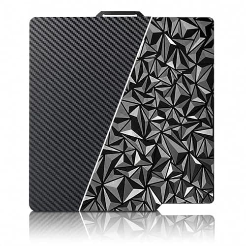 RETUXEP PEO PET 3D Printer Build Plate 257x257mm | Diamond+Carbon Fiber Spring Steel Sheet for Bambu Lab Printers thumbnail 1