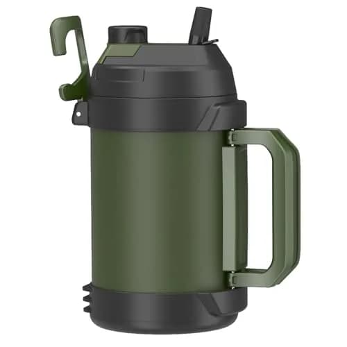 Zukro 1 Gallon Insulated Stainless Steel Water Jug 3.78 L (128 oz) | Keeps Drinks Cold 48 Hrs thumbnail 1