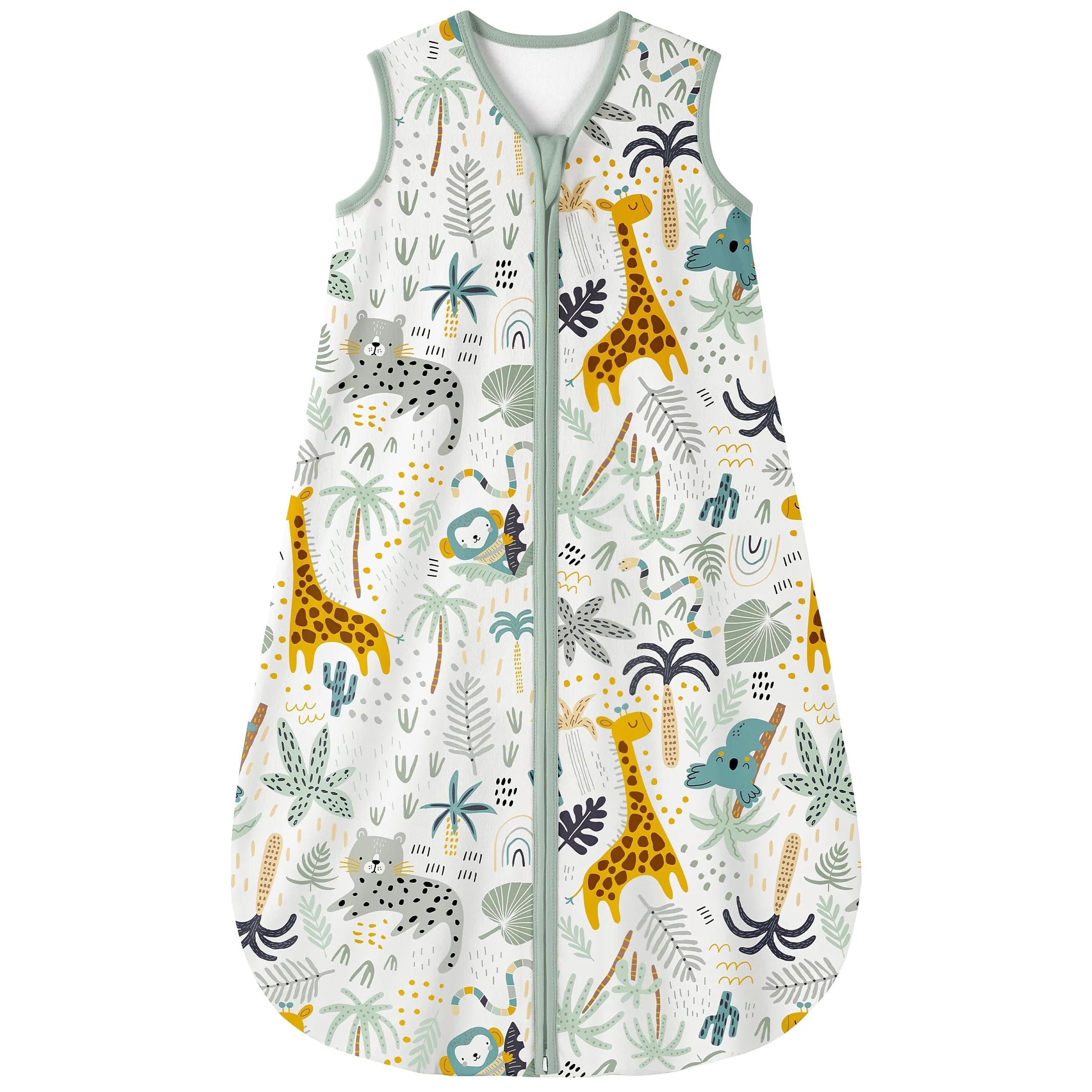 Yoofoss Baby Sleep Sack 0-6 Months 0.5 TOG | Organic Cotton Baby Wearable Blanket - main product image
