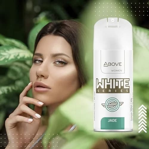 ABOVE White Series Body Spray, Jade, 4 pcs | Long-Lasting Freshness & Natural Care thumbnail 5