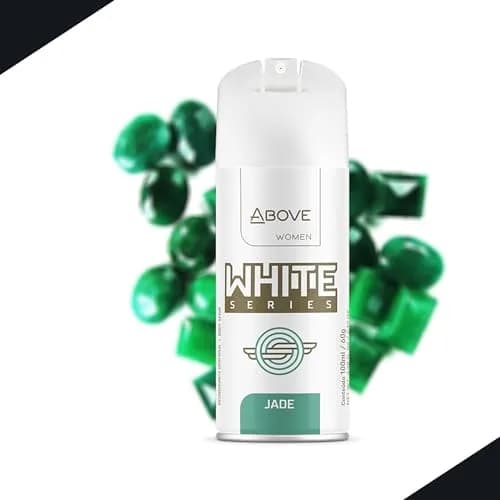 ABOVE White Series Body Spray, Jade, 4 pcs | Long-Lasting Freshness & Natural Care thumbnail 6