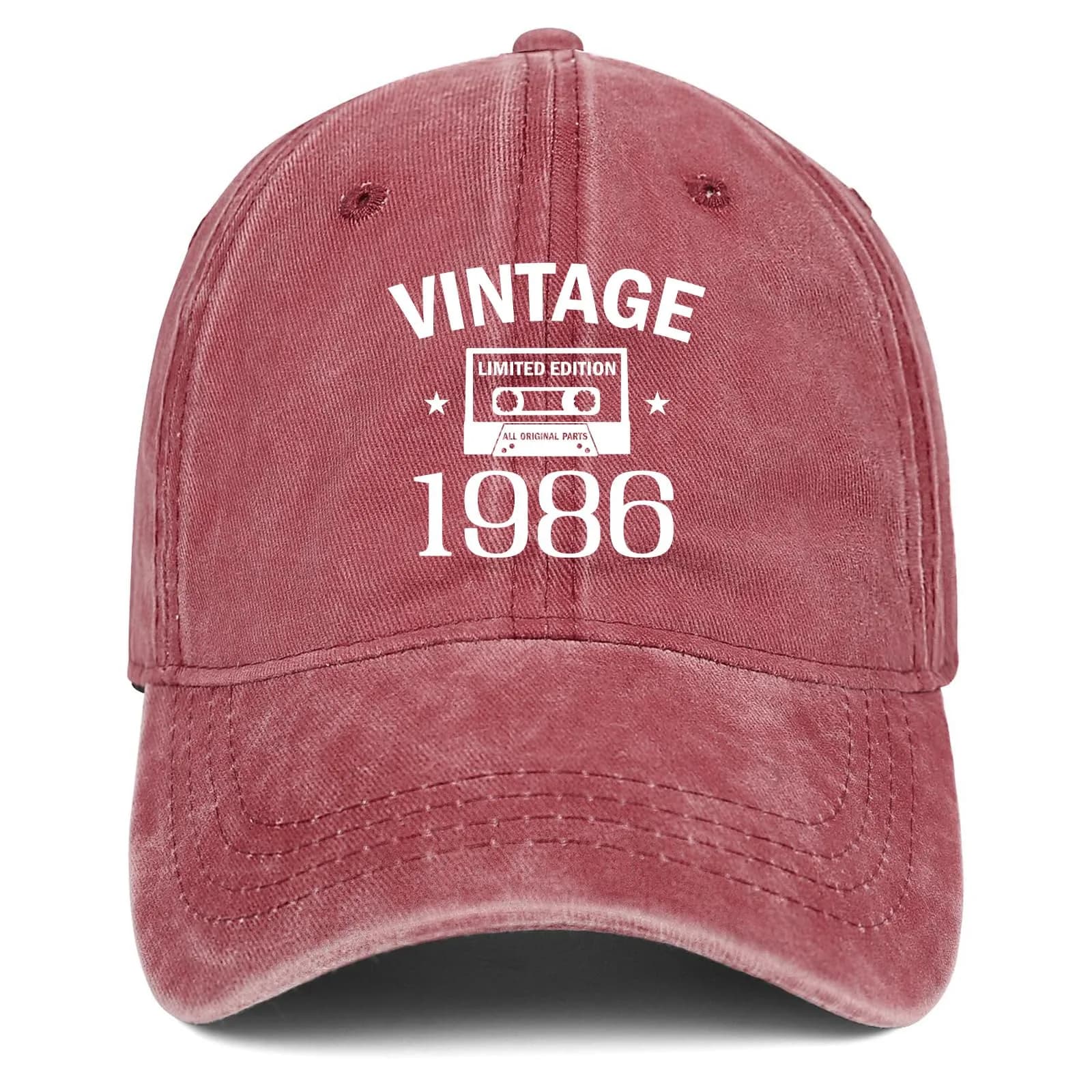 XAIVEZL 1986 Vintage Baseball Cap Hat for 40th Birthday Gifts | Adjustable Cotton-Polyester Blend