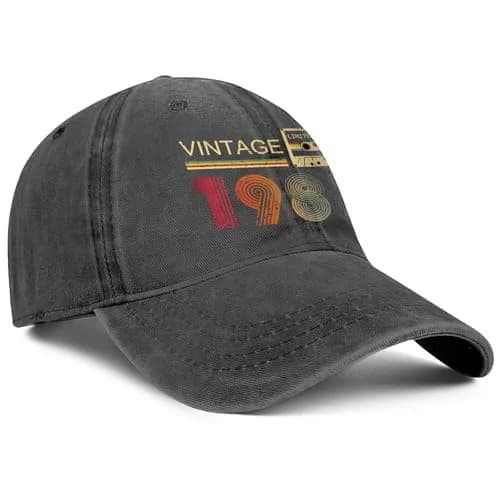 XAIVEZL 1986 Baseball Cap Hat | 40th Birthday Gift for Men Women Unisex thumbnail 3