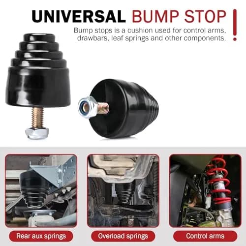 Tobaiwind Suspension Bump Stop 9.9101G | Universal All Purpose Bump Kit for Cars, Trucks & Off-Road Vehicles thumbnail 3