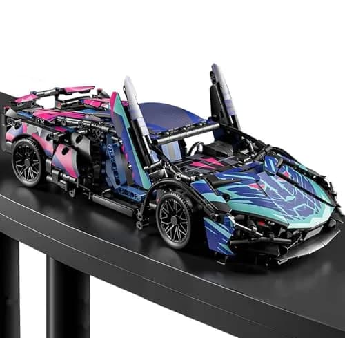 Chodia Sport Race Car Building Block Set 1314 PCS | Educational STEM Toy for Kids 8+ thumbnail 1