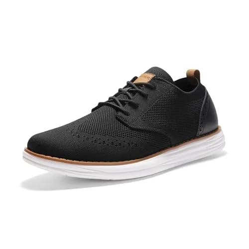 Bruno Marc Men's KnitFlex Mesh Oxford Sneakers,8 | Lightweight Breathable Casual Shoes thumbnail 1