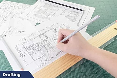 Pacific Arc Ames Lettering Guide 2 Pack | Drafting & Drawing Template for Precise Lines thumbnail 6