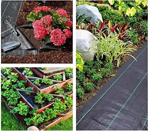 Groweco Heavy Duty Weed Barrier Fabric 6FTX100FT (183cm x 30.5m) | Landscape Fabric for Gardens & Pathways thumbnail 5