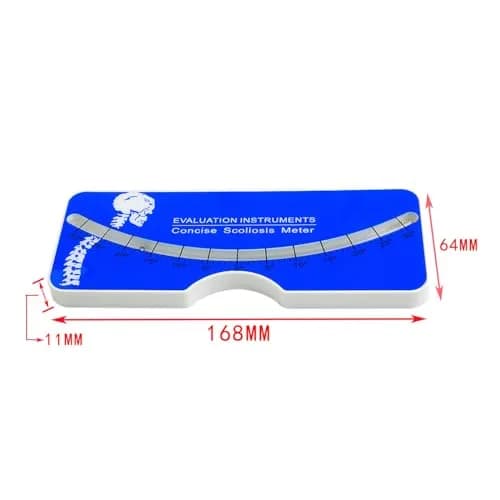 XROLAND Scoliometer Scoliosis Test Meter for Adults & Children | Accurate 0-30° Diagnosis Tool thumbnail 6
