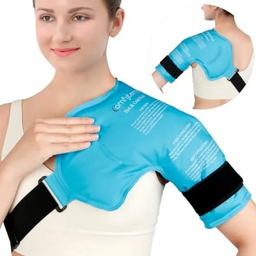 Comfytemp Shoulder Ice Pack Rotator Cuff Cold Therapy Wrap, Small/Medium, 16" x 13.5" | USA-Sourced Pain Relief thumbnail 1