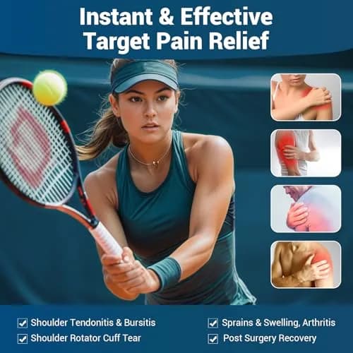 Comfytemp Shoulder Ice Pack Rotator Cuff Cold Therapy Wrap, Small/Medium, 16" x 13.5" | USA-Sourced Pain Relief thumbnail 3