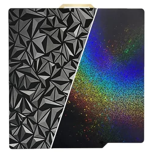 RETUXEP Colorful Starry PEY PEO 3D Printer Build Plate 257x257mm | Double-Sided Smooth Print Surface for Bambu Lab Printers thumbnail 1