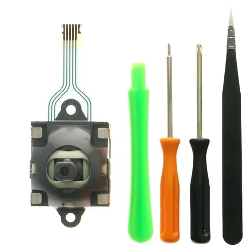 TRADOCK Replacement Joystick Thumb Stick 3D Analog Rod for ROG Ally RC71L, GPD Win 3/4, Pico 2/3 VR (Gray, 1-Pack) thumbnail 1