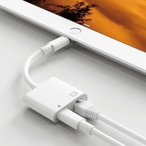 DESOFICON USB C to Ethernet Adapter 2 in 1 RJ45 LAN & Charging | Supports 100Mbps thumbnail 7
