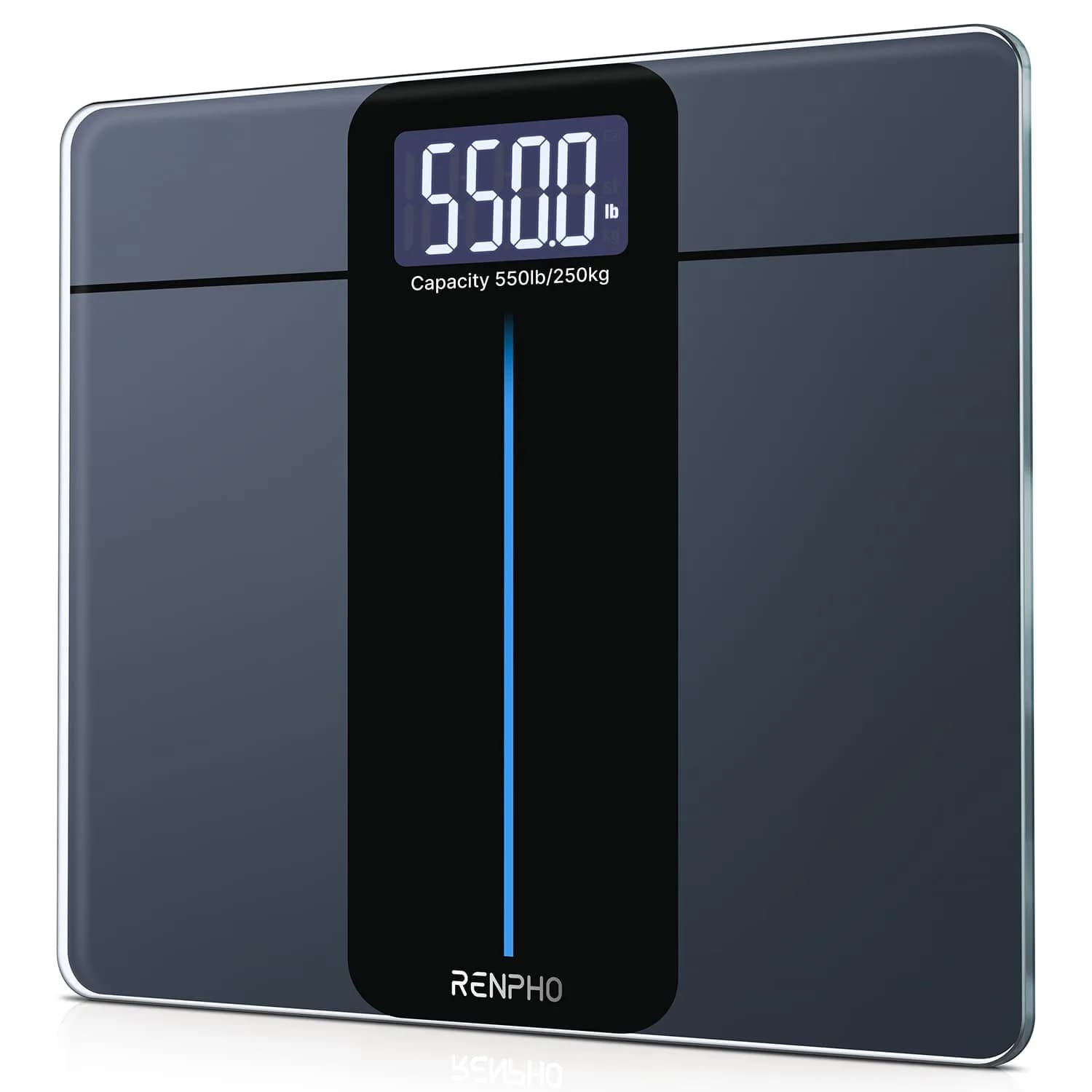 RENPHO 550lb Digital Body Weight Scale with Large LED Display & Extra-Wide Platform - main product image