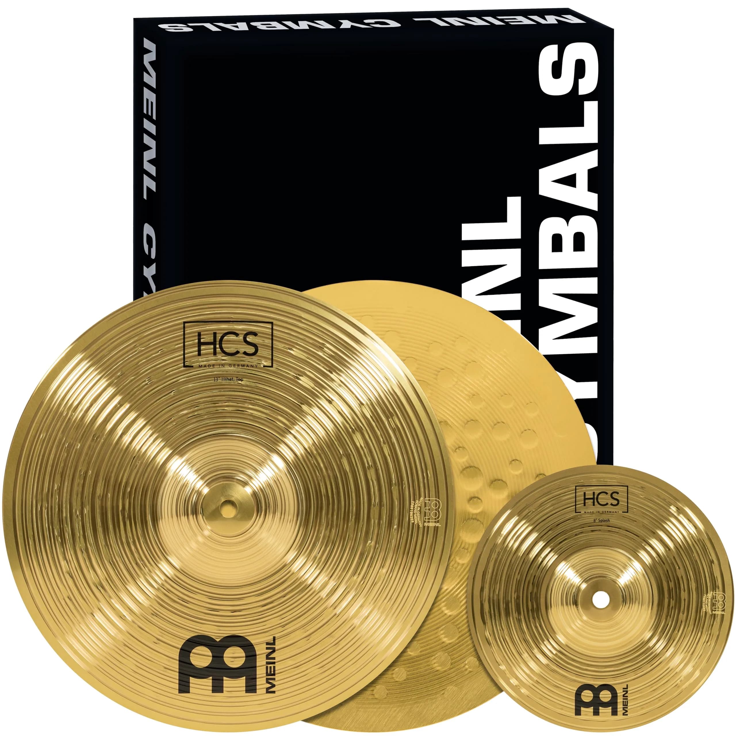 Meinl Percussion HCS 8" Splash Cymbal — German Brass Alloy | Bright, Quick Accent — Traditional
