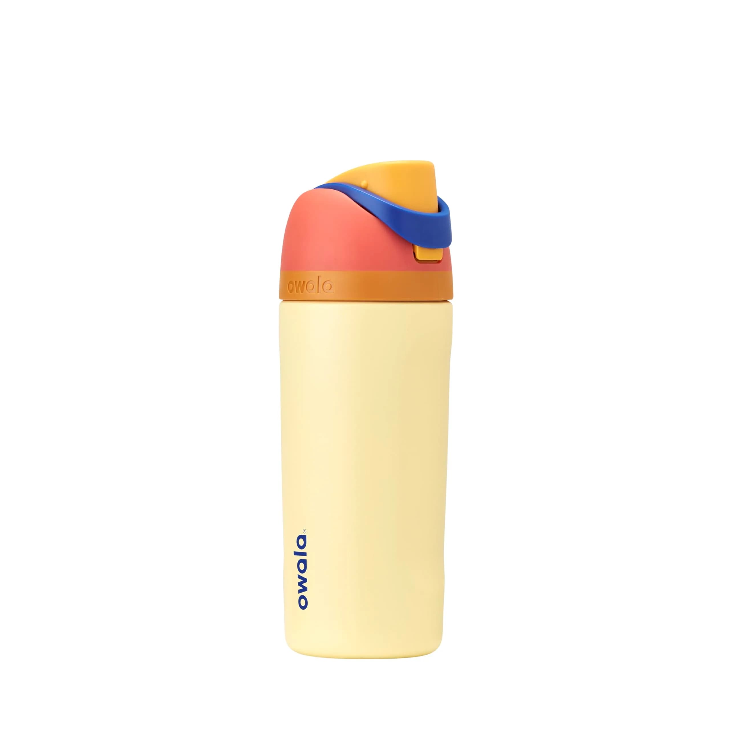 Owala FreeSip Kids Stainless Steel Water Bottle 16 oz (473 mL) Misty Horizon | Leakproof & Insulated for Active Kids