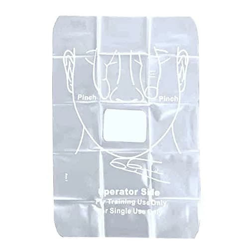 WNL Products Practi-SHIELD CPR Training Shields, 200-Pack | Individually Wrapped Latex-Free Barrier Protection thumbnail 5