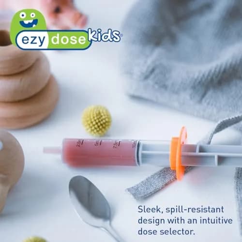 EZY DOSE Kids Oral Syringe & Medicine Dispenser with Brush 10 mL (0.34 Fl Oz) | Accurate Mess-Free Dosing thumbnail 5