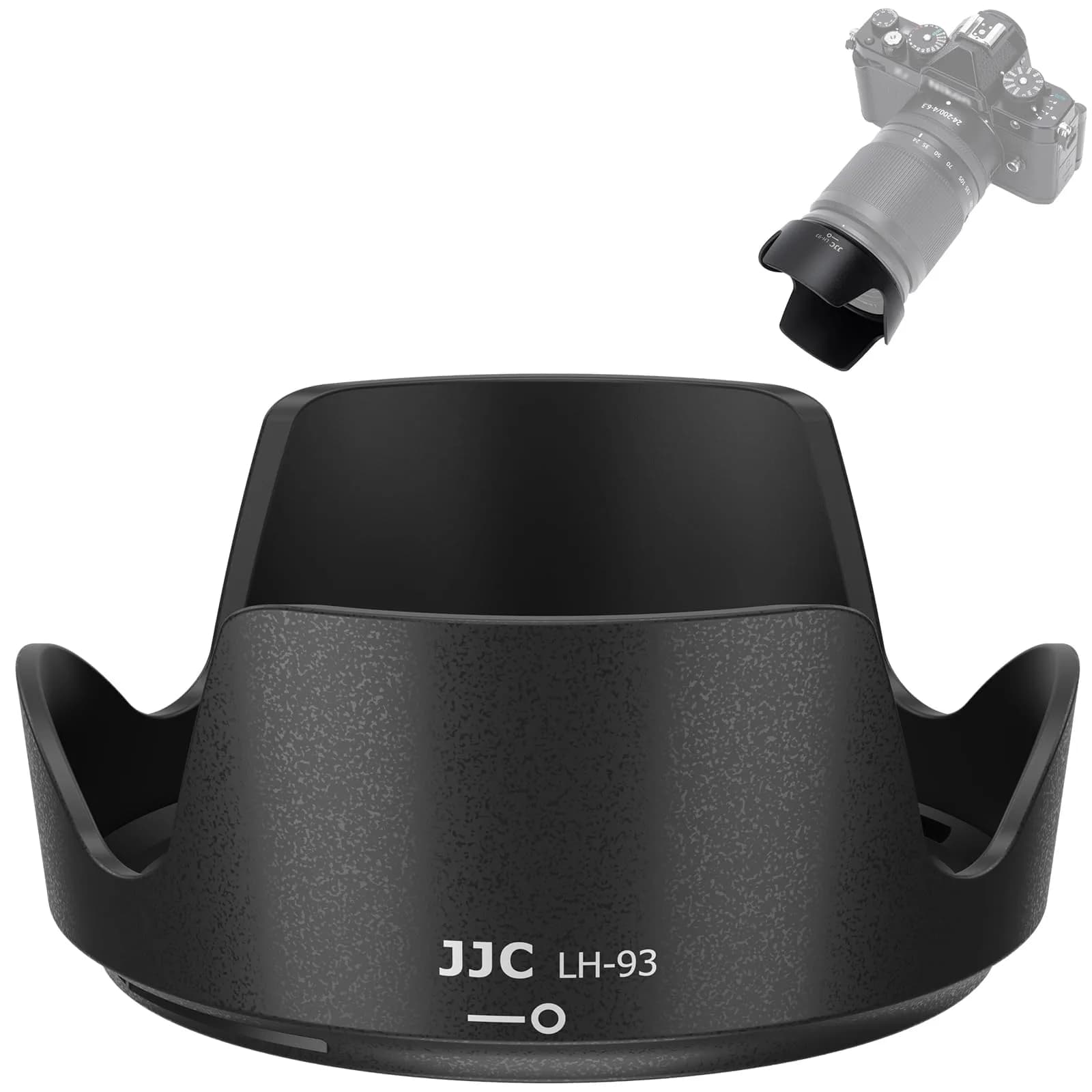 JJC Lens Hood for Nikon NIKKOR Z 40mm F2 (SE), Z 40mm F2 & Z 26mm F2.8 Lens | Aluminium Alloy No Vignetting with Cap — Replace HB-93