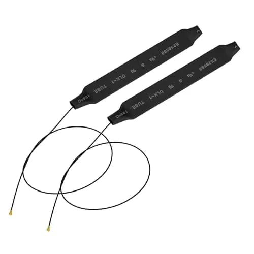 Eightwood Dual Band Internal WiFi Antenna for M.2 NGFF WiFi Card | 2.4GHz & 5GHz, 5dBi Gain, 30cm Cable thumbnail 1