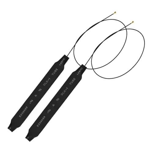 Eightwood Dual Band Internal WiFi Antenna for M.2 NGFF WiFi Card | 2.4GHz & 5GHz, 5dBi Gain, 30cm Cable thumbnail 2