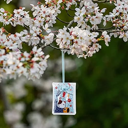 WEBEEDY 16 Pieces Japanese Omamori Amulet for Safe Travel & Luck | Blessing & Success Charm thumbnail 7