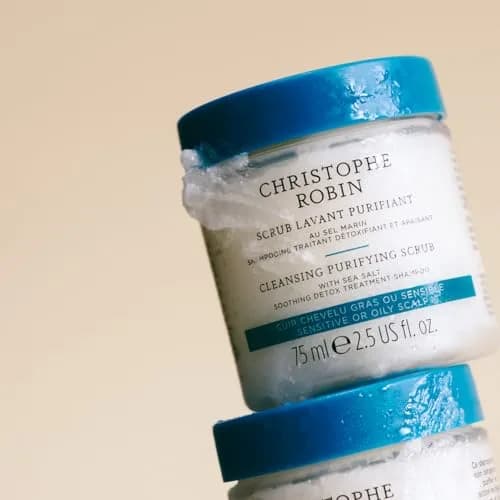 Christophe Robin Purifying Scalp Scrub with Sea Salt 2.5 fl oz | Detox & Purify for Sensitive & Oily Scalps thumbnail 6