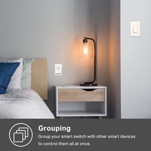 Kasa Smart Light Switch, Single Pole, Need Neutral Wire | Wi-Fi, Alexa & Google Compatible thumbnail 6