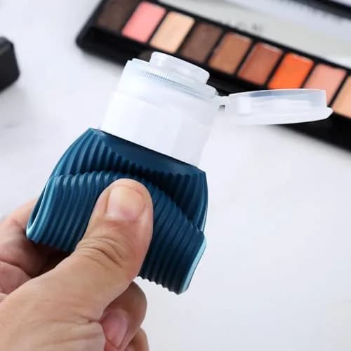Mrsdry Travel Bottles 3oz | Leak Proof Silicone TSA Approved Set (4 Pack) with Clear Toiletry Bag thumbnail 8