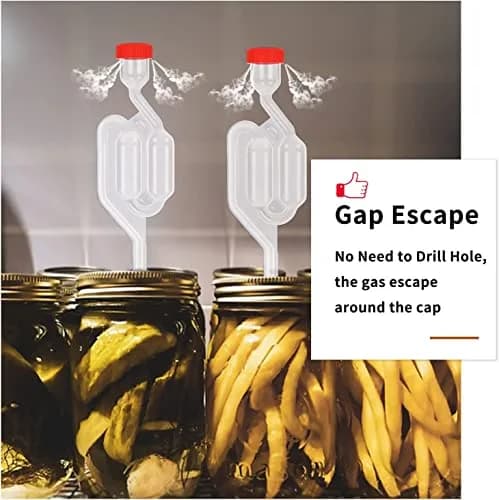 Zazolyne Transparent Brewing Airlock 2 Pack with Stoppers & Grommets | Twin Bubble Fermenting Kit thumbnail 4