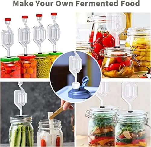 Zazolyne Transparent Brewing Airlock 2 Pack with Stoppers & Grommets | Twin Bubble Fermenting Kit thumbnail 6