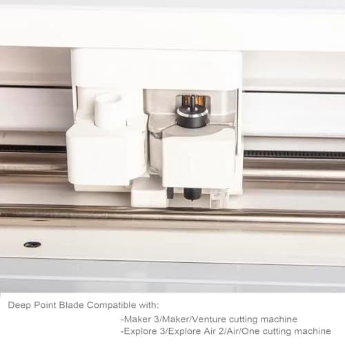 OVAN Deep Point Blade for Cricut Maker 3/Maker/Venture/Explore 3/Air 2/Air/One | Deep Cut Blades+Housing for Leather & Craft thumbnail 2
