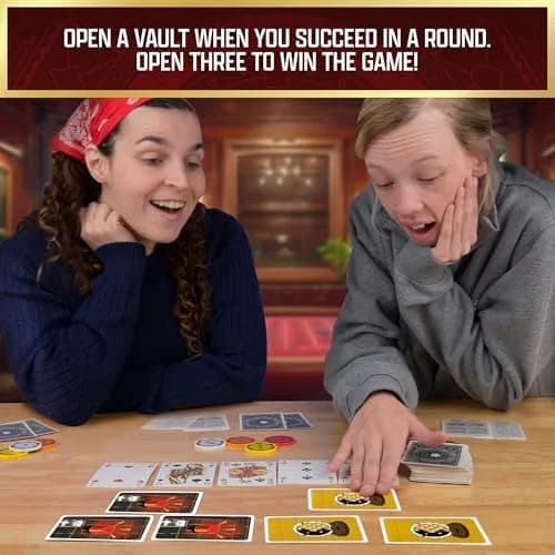 Thames & Kosmos The Gang — Cooperative Poker Card Game | Family Strategy Game for Kids & Adults thumbnail 5