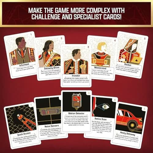 Thames & Kosmos The Gang — Cooperative Poker Card Game | Family Strategy Game for Kids & Adults thumbnail 6